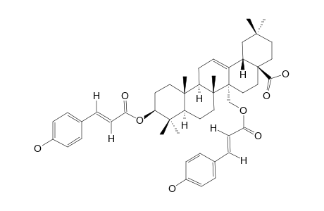 ASPRELLIC-ACID-A;3,27-DI-O-TRANS-COUMAROYL-3-BETA,27-DIHYDROXYOLEAN-12-EN-28-OIC-ACID