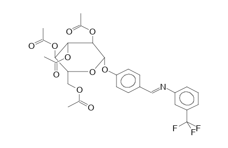 1-O-[ALPHA-(META-TRIFLUOROMETHYLPHENYLIMINO)-4-BENZYL]-2,3,4,6-TETRA-O-ACETYL-BETA-D-GLUCOPYRANOSIDE