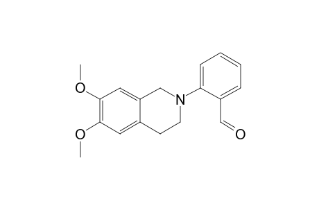 2-(1,2,3,4-TETRAHYDRO-6,7-DIMETHOXY-2-ISOQUINOLINYL)-BENZALDEHYDE