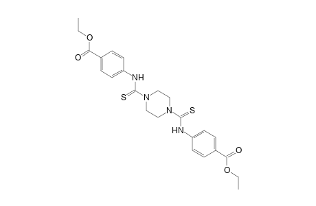 4,4'-[(1,4-PIPERAZINEDIYL)THIOCARBOXAMIDO]DIBENZOIC ACID, DIETHYL ESTER