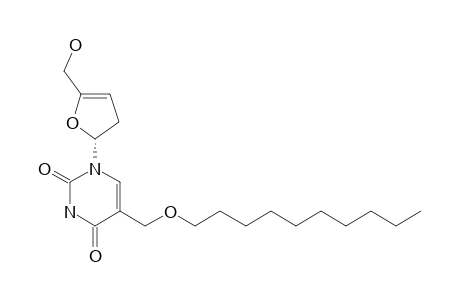 (S)-1-(2,3-DIHYDRO-5-HYDROXY-METHYL-FURAN-2-YL)-5-(DECYLOXY-METHYL)-URACIL