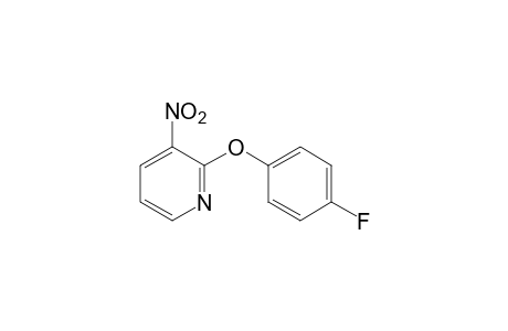 2-(p-fluorophenoxy)-3-nitropyridine