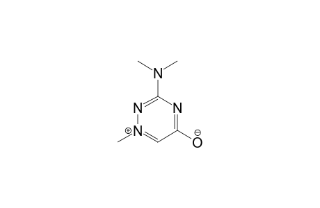 3-DIMETHYLAMINO-1-METHYL-1,2,4-TRIAZINIUM-5-OLATE