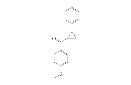 [4-(METHYLTHIO)-PHENYL]-(2-PHENYL-CYCLOPROPYL)-METHANONE