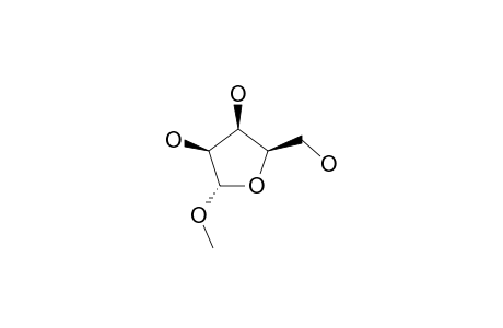 METHYL-ALPHA-D-LYXOSE,(FURANOSID)