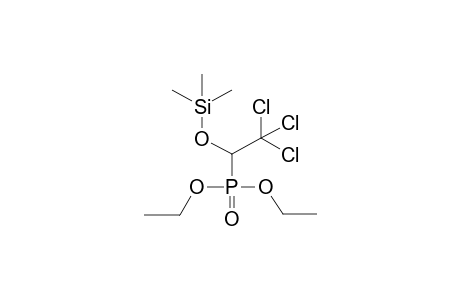 DIETHYL-ALPHA-TRIMETHYLSILYLOXY-BETA,BETA,BETA-TRICHLOROETHYLPHOSPHONATE