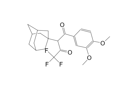 2-(1-adamantyl)-1-(3,4-dimethoxyphenyl)-4,4,4-trifluoro-1,3-butanedione