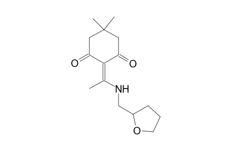 5,5-dimethyl-2-{1-[(tetrahydro-2-furanylmethyl)amino]ethylidene}-1,3-cyclohexanedione