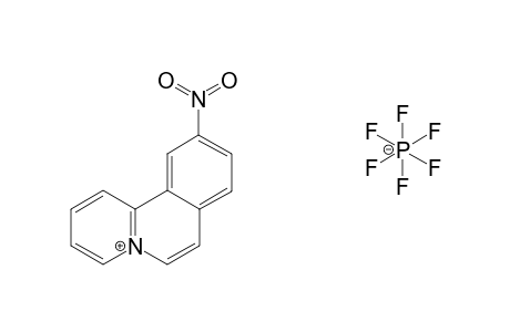 10-NITRO-BENZO-[A]-QUINOLIZINIUM-HEXAFLUOROPHOSPHATE