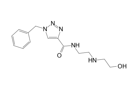 1-Benzyl-1H-(1,2,3)-triazole-N-{[2'-(hydroxyethoxy)ethylamino]ethyl}-4-carboxamide