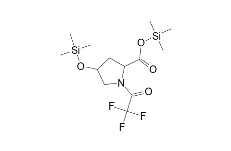 L-Proline, 1-(trifluoroacetyl)-4-[(trimethylsilyl)oxy]-, trimethylsilyl ester, trans-