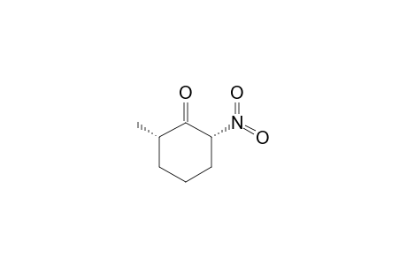 (2S,6R)-2-methyl-6-nitrocyclohexan-1-one