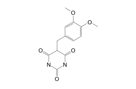 5-(3',4'-DIMETHOXY)-BENZYLBARBITURIC-ACID