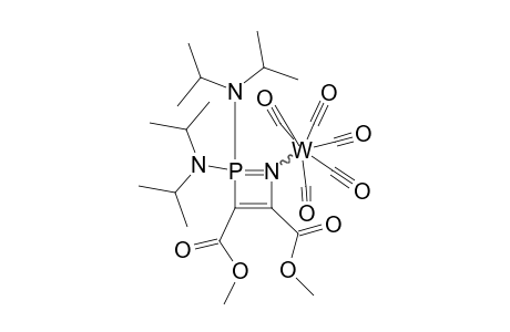 (ETA(1)-AZAPHOSPHETE)-PENTACARBONYLTUNGSTEN-COMPLEX