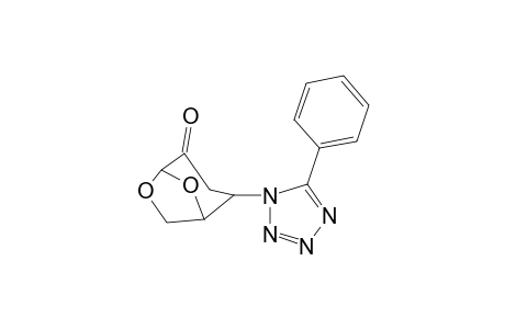 Bicyclo[3.2.1]octan-4-one, 2-(5-phenyltetrazol-1-yl)-6,8-dioxa-