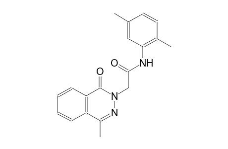 N-(2,5-dimethylphenyl)-2-(4-methyl-1-oxo-2(1H)-phthalazinyl)acetamide