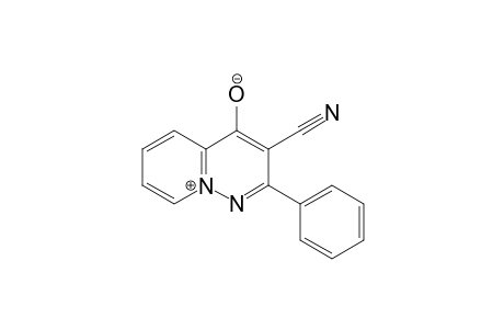 3-Cyano-4-hydroxy-2-phenylpyrido[1,2-b]pyridazinium inner salt