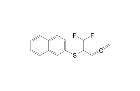 2-[1-(difluoromethyl)buta-2,3-dienylsulfanyl]naphthalene