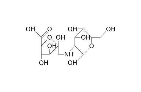 6-(2-Deoxy-A-D-glucopyranos-2-ylamino)-6-deoxy-B-D-lyxo-5-hexulofuranosonic acid