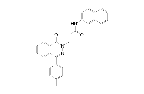 3-(4-(4-methylphenyl)-1-oxo-2(1H)-phthalazinyl)-N-(2-naphthyl)propanamide