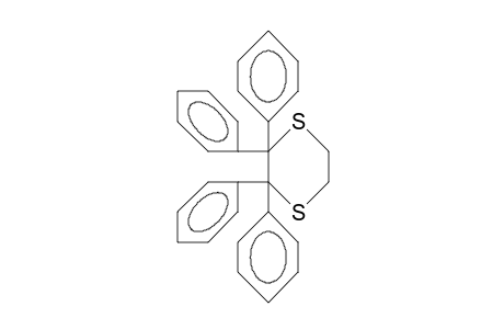 2,2,3,3-Tetraphenyl-1,4-dithiane