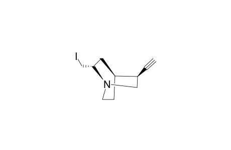 (1S,2S,4S,5S)-2-IODOMETHYL-5-ETHYNYL-1-AZABICYCLO-[2.2.2]-OCTANE