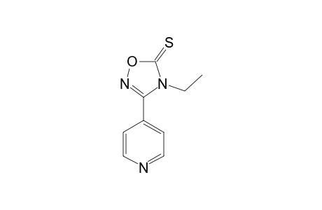 4-ETHYL-3-(4-PYRIDYL)-1,2,4-OXADIAZOLE-5(4H)-THIONE