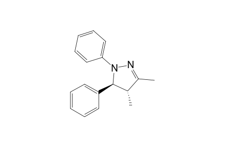 (4R,5S)-3,4-Dimethyl-1,5-diphenyl-4,5-dihydro-1H-pyrazole