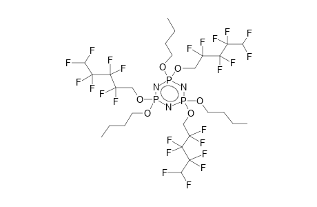 2,4,6-TRIS(1,1,5-TRIHYDROPERFLUOROPENTYLOXY)-2,4,6-TRIBUTYLOXYCYCLOTRIPHOSPHAZENE