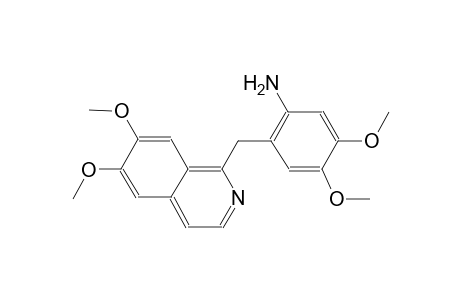 2-(6,7-Dimethoxy-isoquinolin-1-ylmethyl)-4,5-dimethoxy-phenylamine