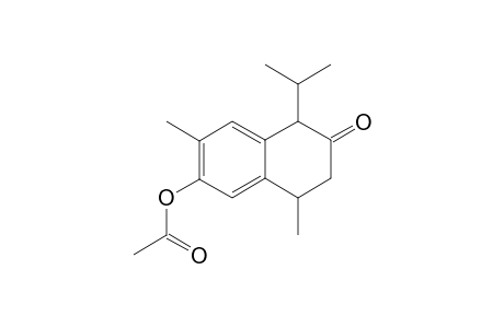 (1S,4R)-7-ACETOXY-CALAMENEN-3-ONE