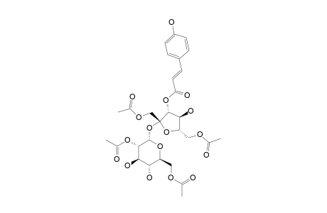 1,6,2',6'-O-TETRAACETYL-3-O-TRANS-PARA-COUMAROYLSUCROSE