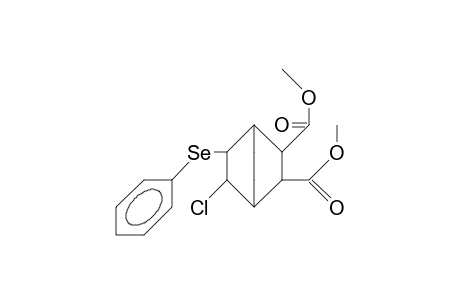 Dimethyl-(2sr, 3RS,5sr,6RS)-2-phenylseleno-3-chlor-bicyclo-[2.2.2]-octan-5,6-dicarboxylate