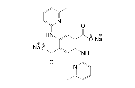 2,5-bis[(6-methyl-2-pyridyl)amino]terephthalic acid, disodium salt