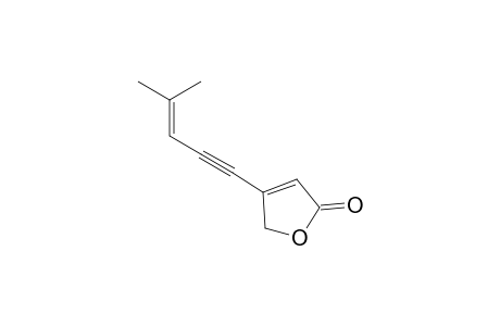 Cleviolide [4-(4'-methylpent-3'-en-1'-yn-1'-yl)furan-2(5H)-one]