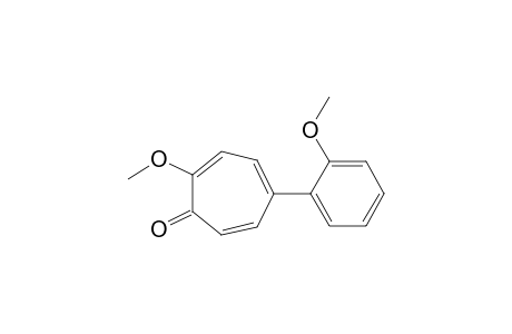 2-methoxy-5-(2-methoxyphenyl)-1-cyclohepta-2,4,6-trienone