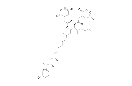 FP2;BIS-(1,2,3-PROPANETRICARBOXYLIC-ACID)-1,1'-[1-(12-(3-HYDROXY-1-PYRIDINYL)-9,11-DIHYDROXY-2-METHYLTRIDECYL)-2-(1-METHYLPENTYL)-1,2-ETHANEDIYL