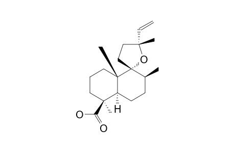 (4S,5R,8S,9R,10S,13R)-9,13-EPOXY-14-LABDEN-19-OIC-ACID