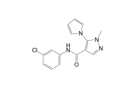 3'-chloro-1-methyl-5-(pyrrol-1-yl)pyrazole-4-carboxanilide