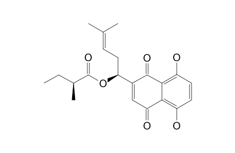 (R)-ALPHA-METHYLBUTYRYL-ALKANNIN