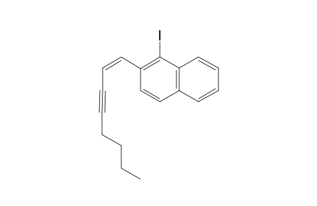 1-IODO-2-[(Z)-1-OCTEN-3-YNYL)-NAPHTHALENE