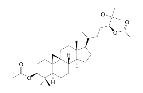 3-BETA,24-DIACETOXY-(24R)-CLOARTANE-25-OL