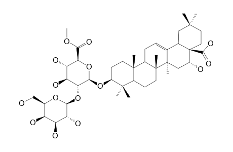 3-O-BETA-[GALACTOPYRANOSYL-(1->2)-(6-O-METHYL)-GLUCURONOPYRANOSYL]-ECHINOCYSTIC-ACID