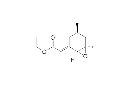 7-Oxabicyclo[4.1.0]heptane, acetic acid deriv.