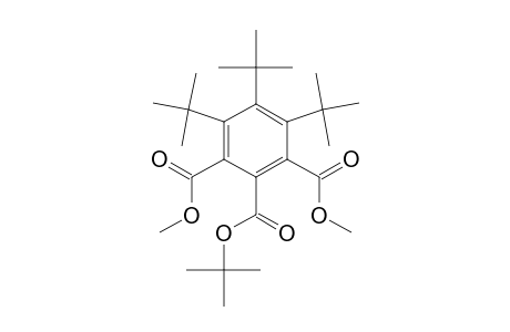 4,5,6-TRI-TERT.-BUTYL-1,2,3-BENZOLTRICARBOXYLIC-ACID,2-TERT.-BUTYLESTER-1,3-DIMETHYLESTER