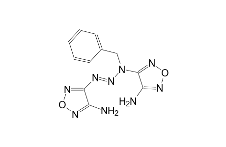 4-[(2E)-3-(4-amino-1,2,5-oxadiazol-3-yl)-1-benzyl-2-triazenyl]-1,2,5-oxadiazol-3-amine