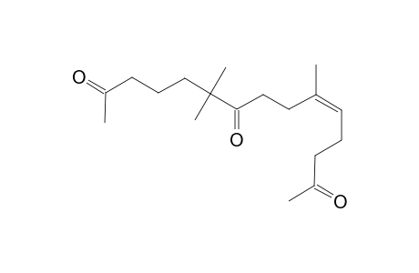 (Z)-6,6,10-TRIMETHYLPENTADEC-10-ENE-2,7,14-TRIONE