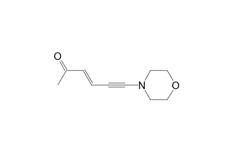 6-(Morpholino)hex-3-en-5-yn-2-one