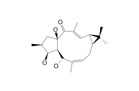 (-)-(6-Z,12-E,2-S,3-S,4-R,5-R,9-S,11-S,15-R)-LATHYRA-6,12-DIENE-3,5,15-TRIOL-14-ONE