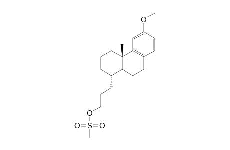 2-(12'-METHOXY-19'-NORPODOCARPA-8',11',13'-TRIEN-18'-YL)-ETHYL-METHANE-SULFONATE